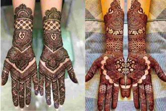 Front Full Hand Mehndi Design